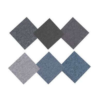 추상 패턴 Pp 섬유 바닥 Pvc 회의실 50X50 상업용 카펫 타일