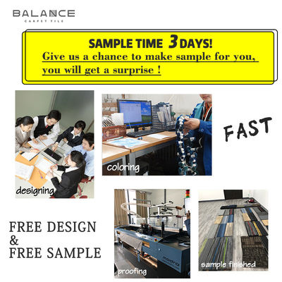 추상 패턴 Pp 섬유 바닥 Pvc 회의실 50X50 상업용 카펫 타일