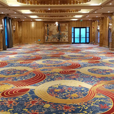럭셔리 호텔 침실 바닥 카펫 및 카펫 숙소 저항 스파일 무게 1000-2606g/sqm
