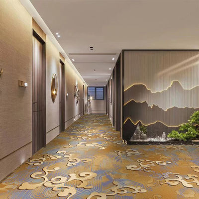 현대 스타일 13mm Pile Hotel Corridor 3D 프린트 된 실내 및 야외 공간의 카펫