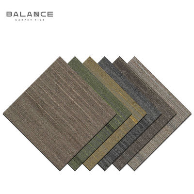50x50 평방 PVC 폴리에스터 폴리프로필렌 루프 스파일 바닥 카펫 타일 거실 부엌 식실 세탁용