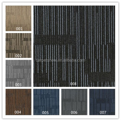 520g/sqm 리브 스타일 카펫 타일 말레이시아의 현대 비즈니스에 대한 완벽한 선택