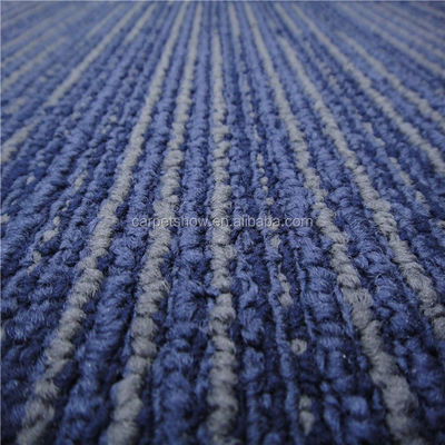 50x50cm PVC 뒷면과 함께 좋은 물류 저항성 폴리프로필렌 카펫 타일